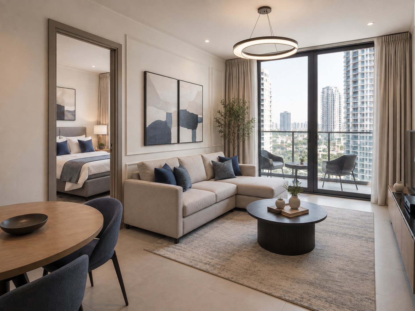 Professionally managed Dubai apartment interior